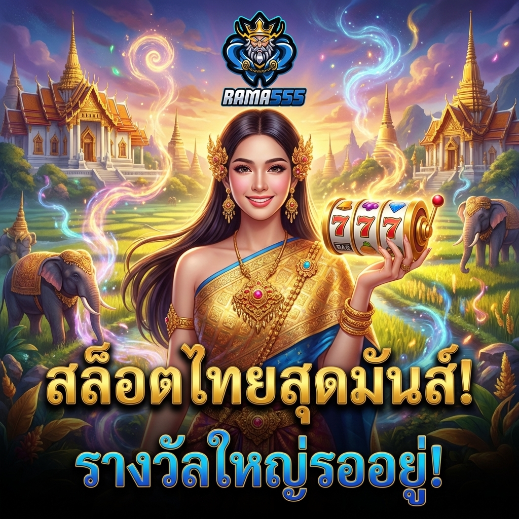 RAMA555 เว็บตรงไม่ผ่านเอเย่นต์ สล็อต PG แตกง่าย อันดับ 1 ปี 2026 เล่นง่าย โบนัสจัดเต็ม
